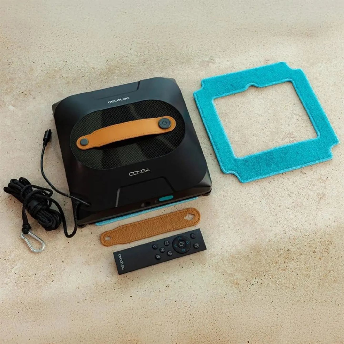 Cecotec Conga Windroid 1390 Double Spray – Smarter Fensterputzroboter mit App-Steuerung