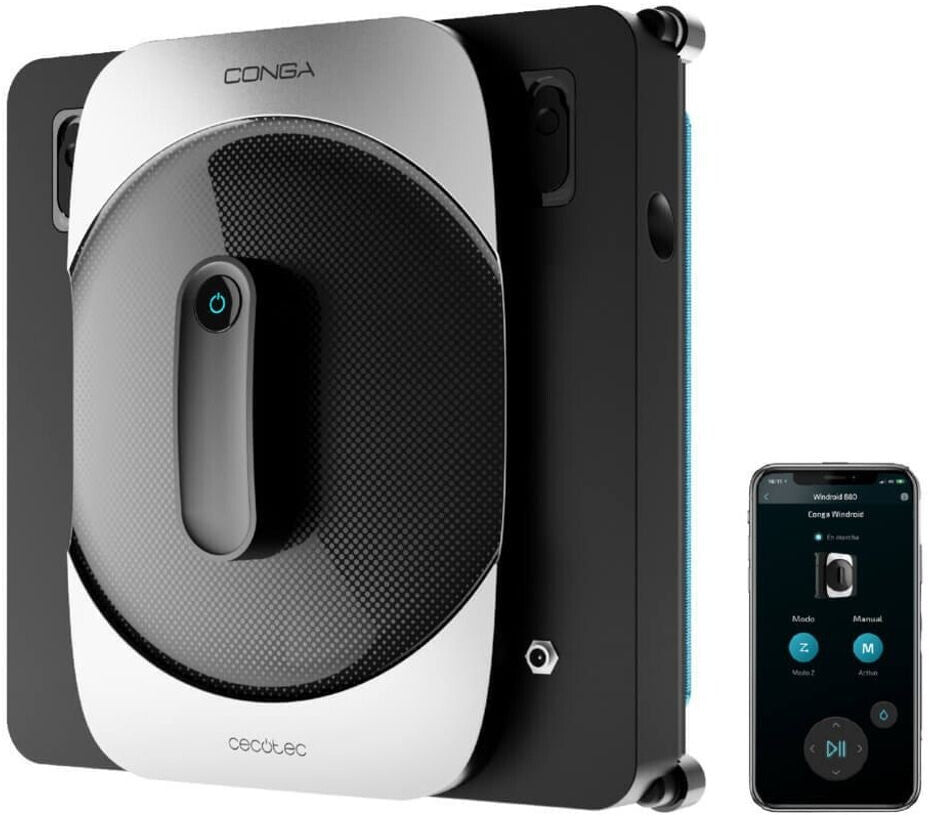 Cecotec Conga Windroid 1290 - Eckige Präzision für klare Kanten